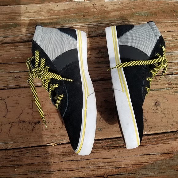 Polo by Ralph Lauren high top suede/mesh speakers Size 10D - Picture 3 of 10